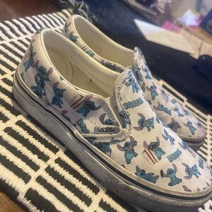 Vans Kids Slip-On Shoes stitch limited addition size 1 1/2